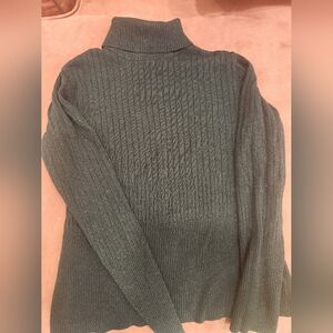 Worthington Charcoal Turtleneck Sweater